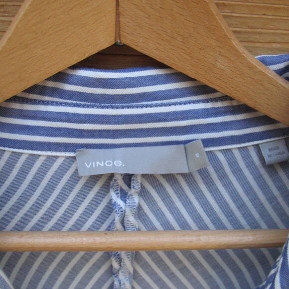 Vince Striped Shirt Dress - Picture 6 of 6